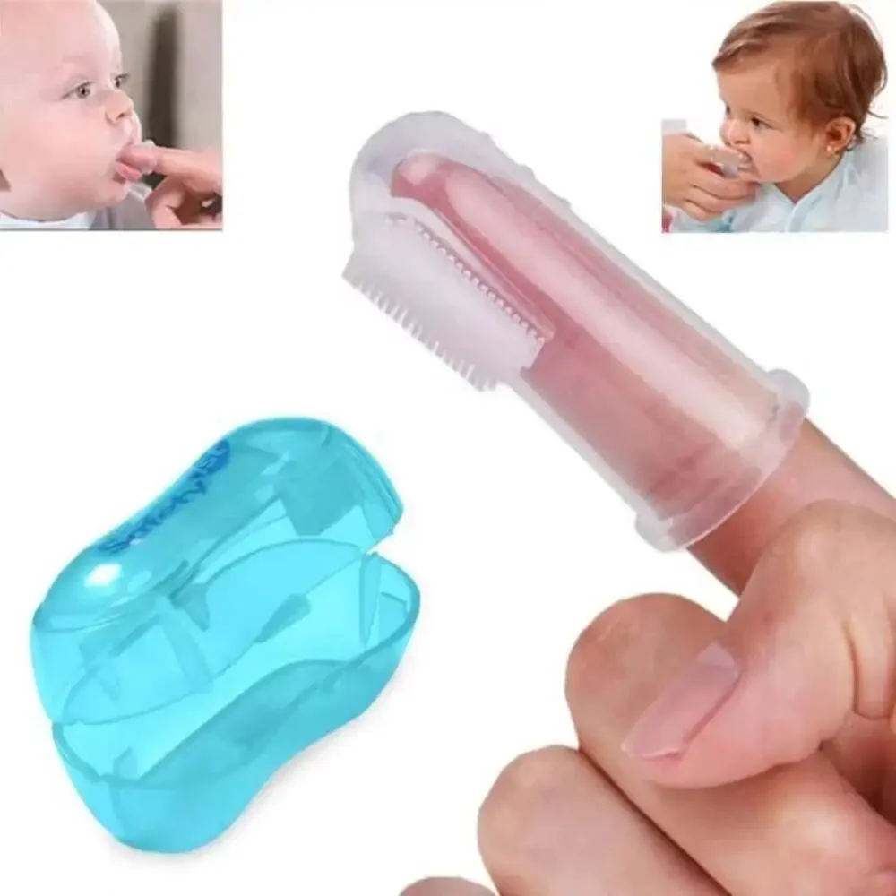 Super Soft Pet Finger Toothbrush Teddy Dog Brush Bad Breath Tartar Teeth Care To
